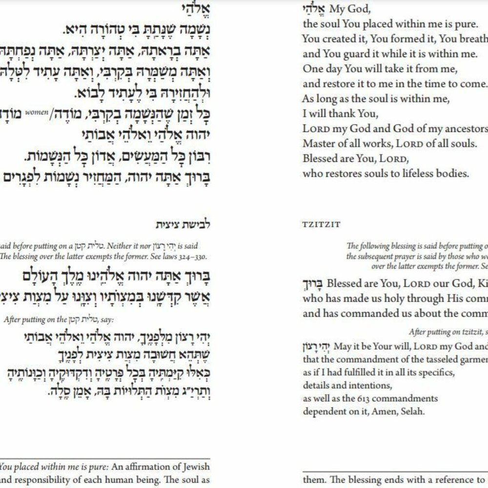 ๐Koren Shalem Hebrew English Complete Sacks Siddur w/Thumb Tabs Ashkenaz Green - Picture 7 of 9